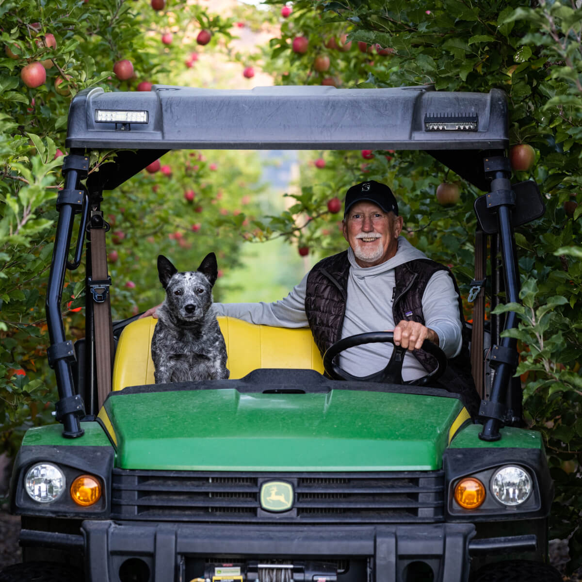 Brilliant George Farmer with Dog